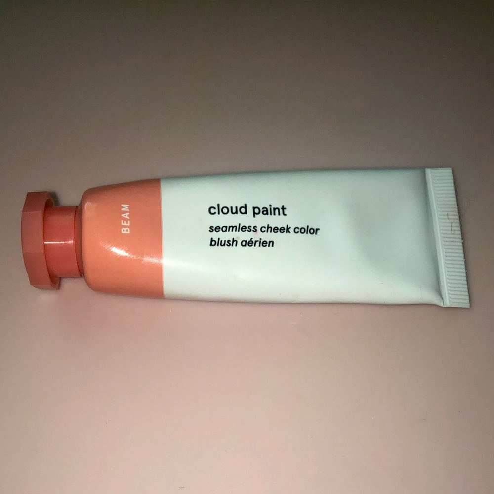 Glossier cloud paint in “beam”